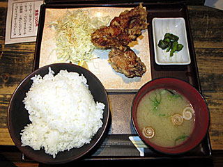 竜田揚げ定食