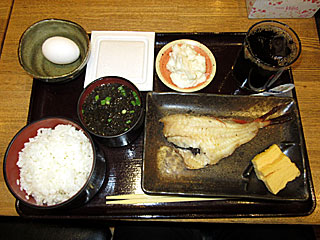 アカウオかす漬焼定食