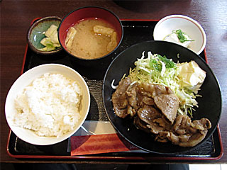 豚ロース十勝風焼き