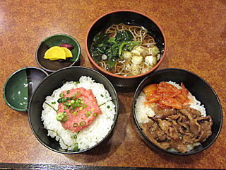 ミニ丼3点セット