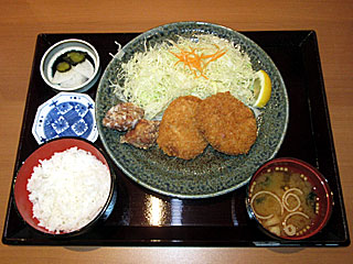 佐賀牛コロッケ定食