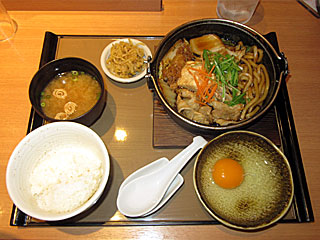 豚すき焼き定食