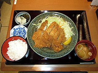 Wロースかつ定食