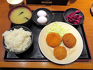 フライ盛合せ定食