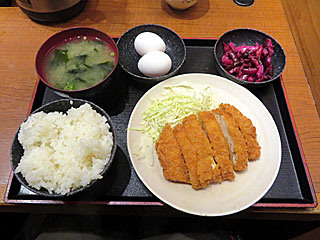 チキンカツ定食