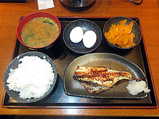 赤魚粕漬け焼き定食