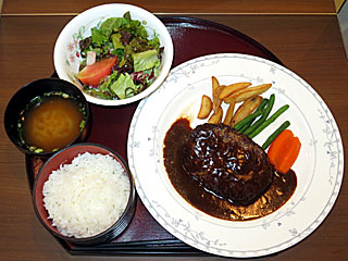 デミグラスハンバーグ定食