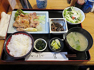 鶏の旨塩焼き御膳