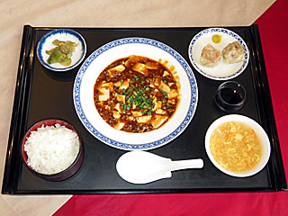 マーボー豆腐定食
