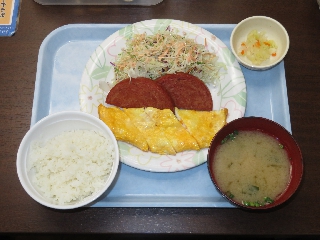 ポーク玉子定食