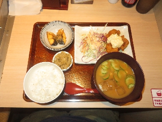 冷汁ととり南蛮定食