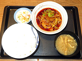 水煮牛肉〜四川風牛肉唐辛子煮込み〜