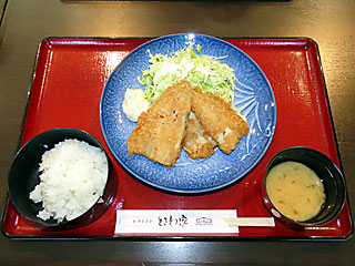 長崎松浦アジフライ定食