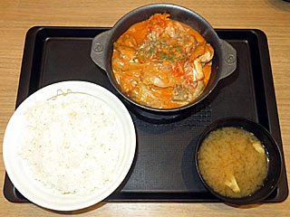 ロゼクリームチキン