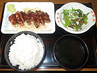 ビフテキランチ