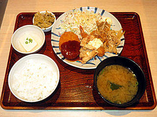 やよい合い盛り定食